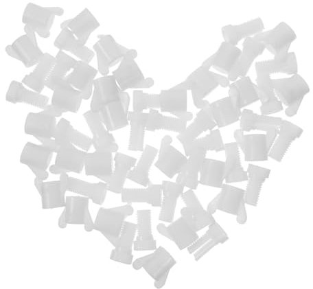 YARNOW 30st Hühnerfarmschrauben Gewächshauszubehör Gewächshaushalterung Schrauben- Und Muttern-sortiment-kit Aluminiumschrauben Und -muttern Bolzensortiment Schrauben Und Muttern Weiß Abs