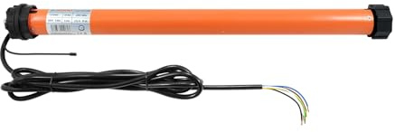 3T-MOTORS Funk-Rollladenmotor 3T45-40RBX (Zugkraft 40 Nm/80 kg) für 60 mm 8kant Rollladenwelle (SW60), mit elektronischen Endschaltern, bidirektional, Rollladenantrieb
