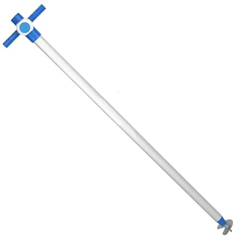 Pincho Support pour parasol de plage - Base de parasol en aluminium résistant - Fixation sûre pour tubes de Ø25 mm - Support réglable anti-vent - Fabriqué en Espagne