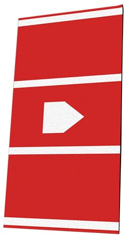 BCIOUS Professional Training Tool 90x140cm Pitcher's Mat for Baseball Highlighting Not Slip Plan and Transportable Features