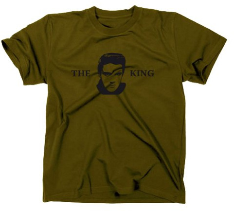 Elvis Presley The King t-shirt fanshirt