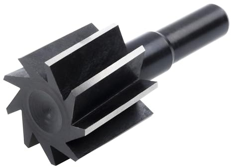 wolfcraft Falzfräser für Bohrmaschine - ø 25 x 22 mm, Holzfräser zum Fälzen, Nutfräser für Heimwerker, Hartholz & Weichholz, Made in Germany - 3260000