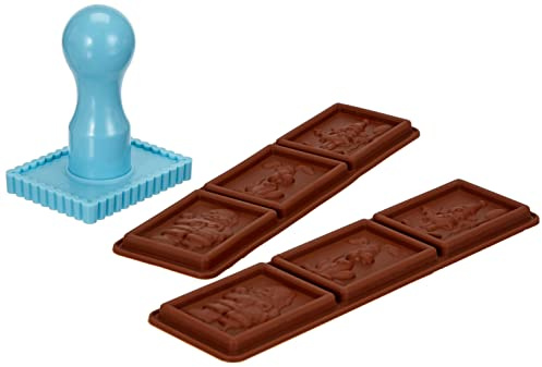 IBILI 793700 Kit Petit Choc Kids Emporte-Pièces + 6 Moules Plastique/Silicone