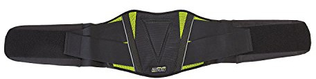 GERMAS 198.05-L Motorrad Nierengurt RACING, Schwarz/Gelb, Gr. L