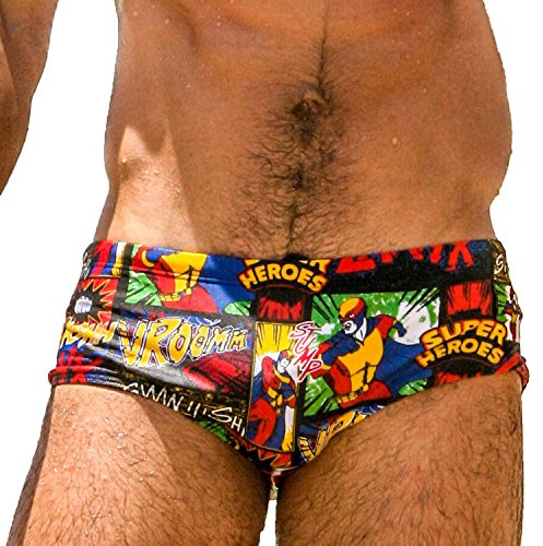 Taddlee Men Swimwear Swim Briefs Bikini Board Surf Shorts Boxer Trunks Swimsuits (L,XF19)