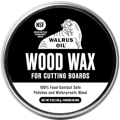 WALRUS OIL, Wood Cutting Board Oil, 3 oz Bottle, Food-Safe
