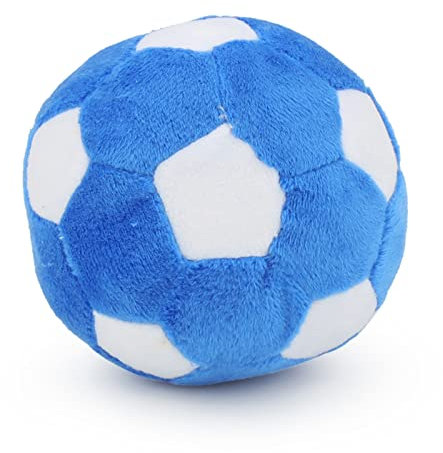 TONYFY Hundespielzeug Bälle, Gefüllt mit Fluffy Kauspielzeug für Haustiere, Interaktives Quietsch Spielzeug für Hunde, Durable Hunde Puzzle Spielzeug für Mittel Große Hunderassen, 7 Plüsch Fußball