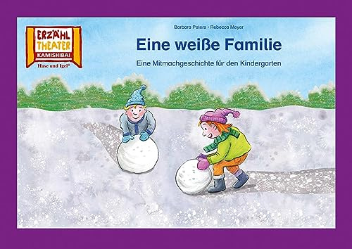 Eine weiße Familie / Kamishibai Bildkarten: Eine Mitmachgeschichte für den Kindergarten. 7 Bildkarten für das Erzähltheater