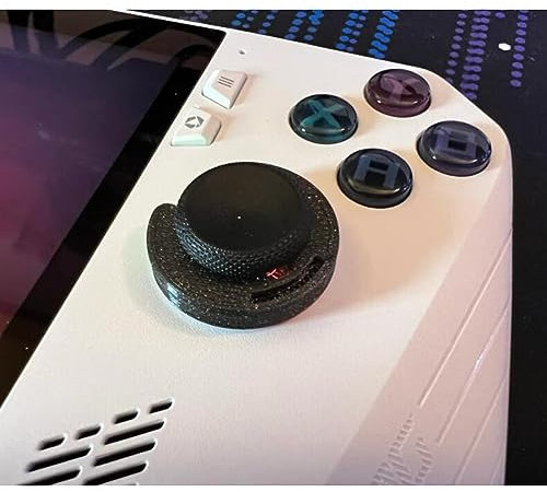 2 PCS Controller Joystick Protectors Ring for Rog Ally/PS5/XBOX/Steam Deck/Switch Pro,Evita Que el Joystick se Raye,Silicona Juego Consola Pulgar Stick Grips Anillo Protector (Negro)