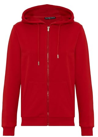 Redbridge Damen Premium Basic Kapuzenjacke Sweatjacke für Alltag und Freizeit