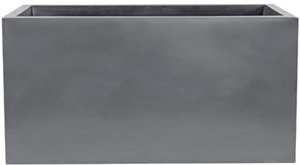 WELL HOME MOBILIARIO & DECORACIÓN Jardinera rodr-i 70x30cm Cemento