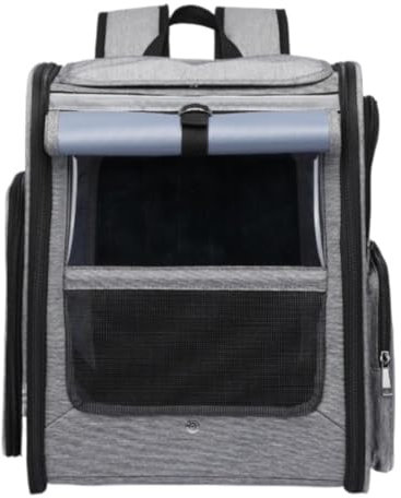 Transportbox Katze Katzenbox Haustiertasche, Haustier-Fahrradtasche, Welpen-Schultertasche, Kleiner Hund, Katze, Rucksack, Kaninchenträger, Zusammenklappbare Haustiertasche Transporttasche Katze ( Col