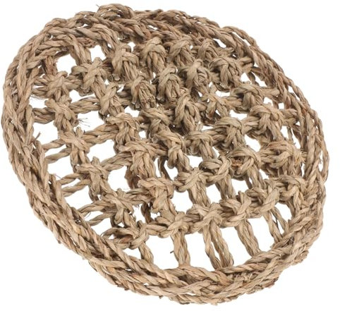 VILLFUL Bearded Dragons Lounge Reptile Climbing Mesh Lizard Nest Bed Strapazierfähige Klettermatte Für Eidechsen Leguane Und Geckos Hochwertigem Strohmaterial Einfach Zu Reinigen Und