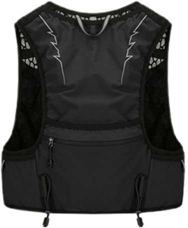 Trinkrucksack Laufen,Wasserrucksack zum Laufen,Lauf-Trinkrucksack, Lauf-Trinkweste für Männer und Frauen - Wasserblasenbeutel-Tagesrucksack, Lauf-Trinkrucksack, auslaufsicherer Trink-Tagesrucksack, at