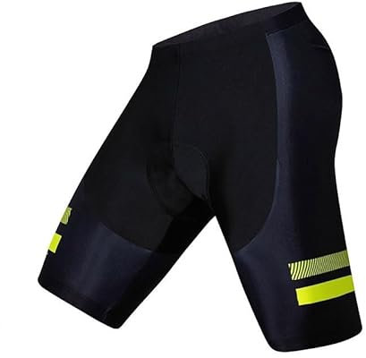 Elastische Radhose Damen Mit Sitzpolster, Fahrrad Bequeme Unterwäsche Schwamm 3D Gepolsterte Fahrrad Kind Kurze Hosen Jungen Mädchen Radfahren Shorts Hose(3,S)