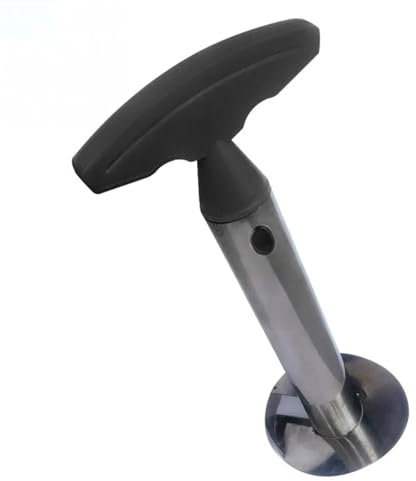 KLAIDE Cortador de piña, pelador, cuchillo de acero inoxidable, herramientas de cocina, herramientas de cocina, accesorios de cocina, utensilios de cocina (negro)