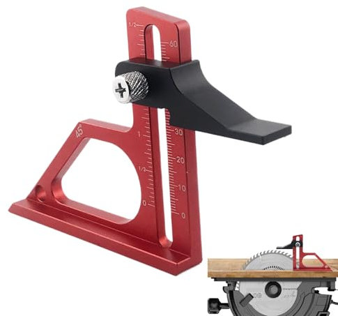 Calibro Altezza Per da Tavolo - Strumento di Misurazione Altezza e Profondità con,Multifunzionali per da Banco con Strumento di Misurazione Resistente per Lavorazioni