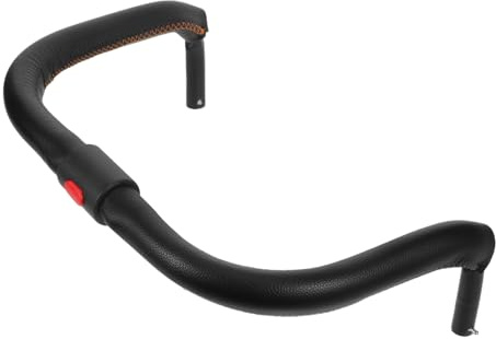 NAMOARLY Barre Accoudoir Amovible pour Poussette Garde-corps Sécurisé Cuir Confortable Poignée de Protection pour Garçon Fille avec Ouverture Avant Remplacement Robuste pour Garçon Fille