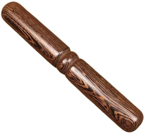 Tai Chi-linjalpinne, Taiji-pinne for kampsport, träningsutrustning i trä, traditionell kinesisk Chi Bang-hälsomassage for Chi-klasser, fitness, fysisk rehabilitering(33 * 5cm)