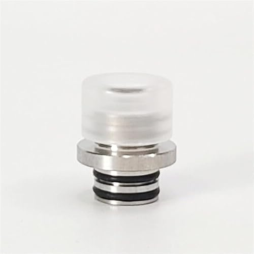 RUIYITECH 510 Drip Tip 510 Embout buccal pour atomiseurs RTA (Transparent)