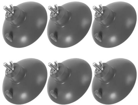 FRCOLOR Pies de Repuesto para Picadora de Carne Ventosa Roscada de Pvc, Paquete de 6 Unidades, Reduce Ruido y Ofrece Succión Fiable para Utensilios de Cocina