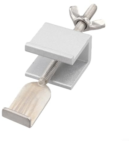 PureBowlic Tapón de puerta portátil Cerradura de seguridad ajustable, acero inoxidable 304 y aleación de aluminio Cuña de puerta de viaje para puertas de apertura interior, herramienta - instalación