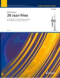 20 Jazz-Trios: trumpet in Bb or other B-instruments. Partition d'exécution.