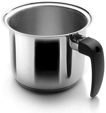LACOR 88714 - Pote Cilindrico Nova Ladycor 14cm Acero Inoxidable | En acero inoxidable, para cocidos y caldos abundantes; ideal para cocina profesional y uso diario en casa, cómodo y funcional