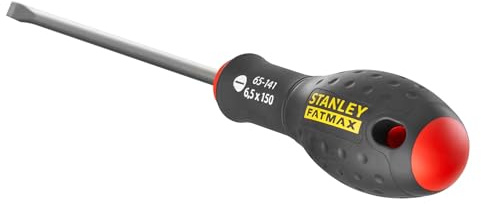 Stanley Fat Max Screwdriver Flared 6.5X150Mm-Black And Red