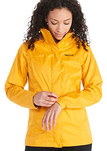 Marmot Wm's Precip Eco Jacket, Chaqueta para Mujer, Solar, S