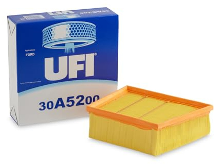 UFI Filters, Filtro Aria 30.A52.00 | per Ricambio, Adatto a Auto, Applicabile su Diversi Modelli Ford EcoSport, Fiesta, KA +, Puma, Tourneo e Transit