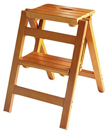 GJSN Haushalts- und Outdoor-Multifunktions-Leitern und Hocker, zusammenklappbarer Leiter-Hocker, multifunktionaler Tritthocker, Kletterhocker, Barhocker, Klapphocker, C
