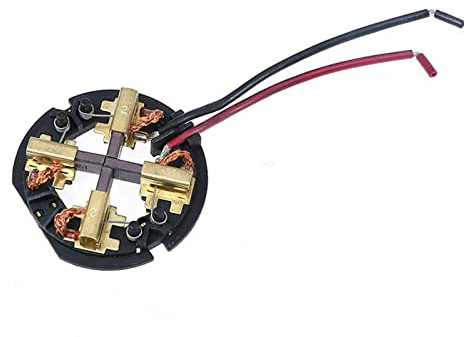 QOTSTEOS Escobillas de carbón de repuesto para Milwaukee M18 18V M12, Escobillas de carbón Motor Piezas de repuesto universales de herramienta eléctrica para taladro de percusión (como imagen)