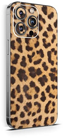 Skins4u Schutzfolie Skin Cover Skins Design Folie Kratzerschutz kompatibel mit iPhone 12 Pro Leopardenfell