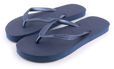 R-ISLAND Flip-Flop para mujer, chanclas de verano ligeras y cómodas, ideales para playa, piscina, casa y uso diario.(Azul oscuro, 39)