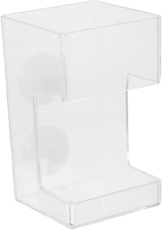 HAPINARY Automatischer Aquarium Futterspender Mit Anti-Drift Rohren Und Saugnäpfen Große Futterstation Für Fische Und Garnelen Präzise Fütterung Für Verschiedene Aquarien