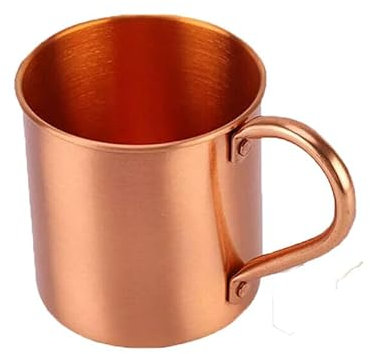 Constprog Pure Copper Mug 450ML Cup for Moscow Mule Coffee Beer Drinking Cocktail Camping