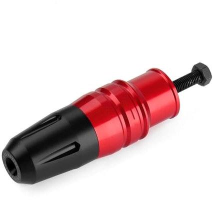 VAHAKKRMVM Motorrad-Sturzschutz Für Z650 Z 650 Für NINJA650 Für Ninja 650 2017-2024 Motorrad-Sturzpads Auspuff-Schiebeschutz(ROT)