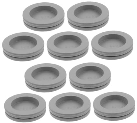 FIXOSHEE 10pcs Soft Rubber Air Conditioner Drain Plug Replacement Accessories for Hose Stopper and Washing Machine Drain Hole Plug