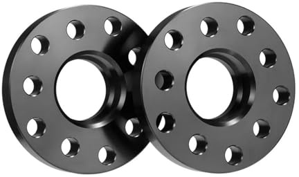 Spurverbreiterungen Für VW Raddistanzadapter 2 Stück 20 Mm Zentriert Schwarz 10 Schrauben 5x100 5x112 57,1 Alle Modelle