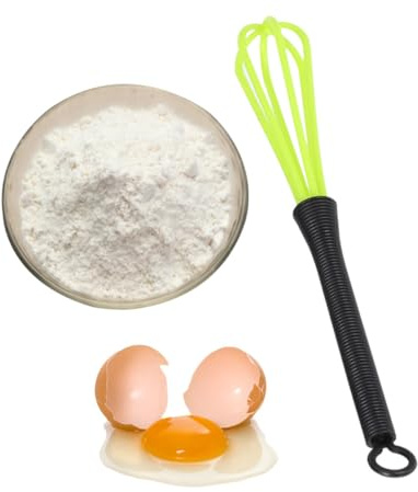 KAILIKETIY Mezclador de Tinte Cabello de Plástico 5piezas, Removedor y Batidor de Crema para Peluquería, Herramienta para Teñir y Mezclar Color en Salón
