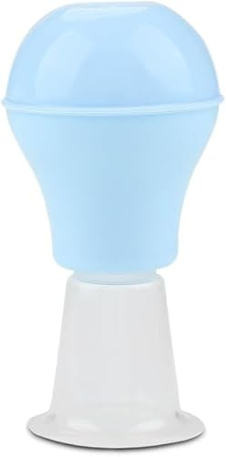 Blue Nipple Corrector,Women Silicone Nipple Enlargement Suction Enlarger Sucker Corrector for Breastfeeding Inverted Flat Nipples Aspirator Puller Health Care Breast Shells and Nipple Therapy Products