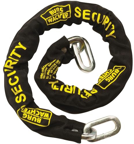 BURG-WÄCHTER GKM 10/100 Såld Gold Security Chain, Svart, 1M, Förpackningen kan variera