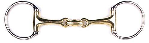 ARBO-INOX Gebiss Olivenkopfgebiss Argentan QHP doppelt gebrochen Größe 13,5cm