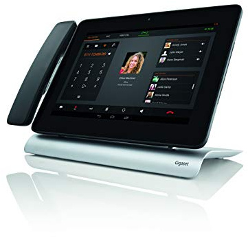 Gigaset Maxwell 10S telefono IP Nero, Argento Cornetta wireless 12 linee Wi-Fi [Spagna]