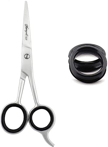 Haryali London - Forbici da parrucchiere, per principianti, 14 cm, per uso domestico, per uomini e donne