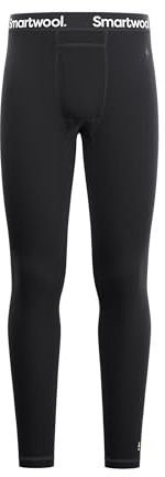Smartwool Classic Baselayer Men's Thermal Leggings, Merino Wool Bottoms, Long Johns & Thermal Trousers, Running Tights & Ski Pants Base Layer, Breathable Natural Men's Clothing