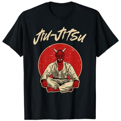 Regalo Brazilian Jiu Jitsu - BJJ e Grappling Oni Demone Maglietta