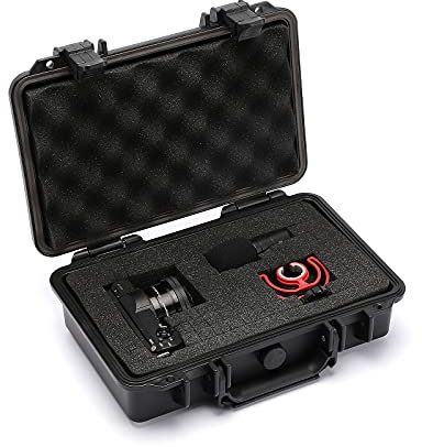 CASOMAN 11.5-Inch Water-proof & Explosion-Proof Box, with Cush- Proof Sponge, IP67 Water Proof Grade, Customizable Foam