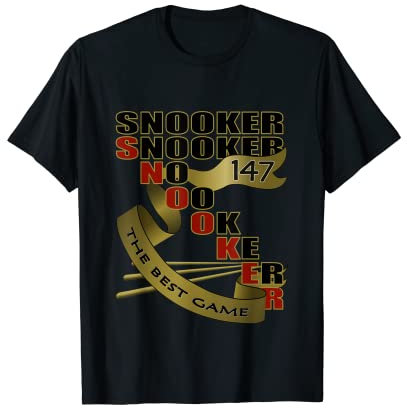 Snooker The Best Game Billard Club Sports Teams T-Shirt